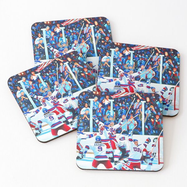 Item preview, USA Ice Hockey Team Victory Celebration Patriotic designed and sold by jamesschoen.