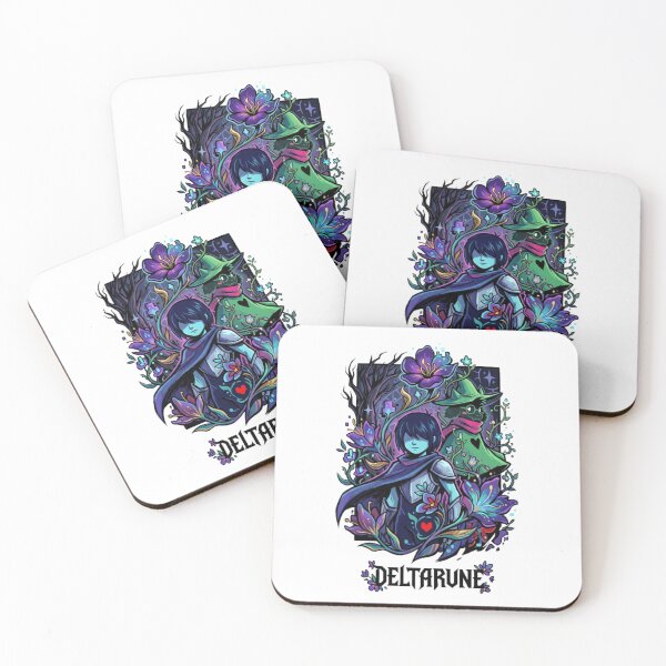 Item preview, Flowery Deltarune – Surreal Fantasy Tribute Tee designed and sold by Artify24.