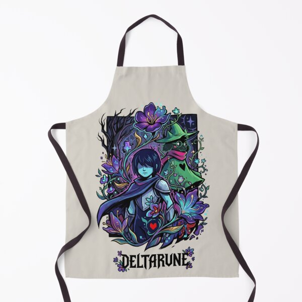 Item preview, Flowery Deltarune – Surreal Fantasy Tribute Tee designed and sold by Artify24.