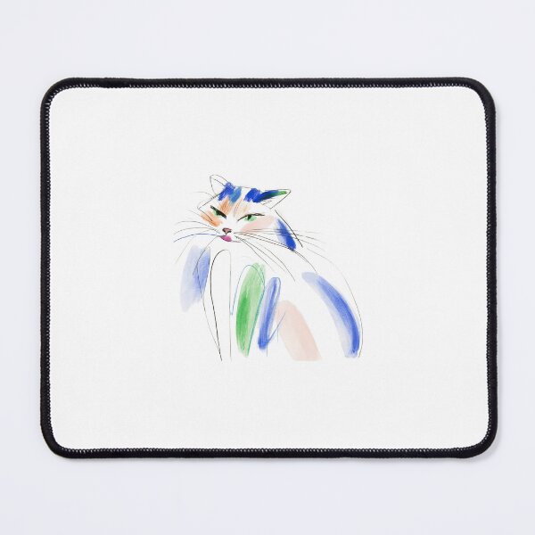 Item preview, Cat watercolor  designed and sold by Ramona-Gliga.