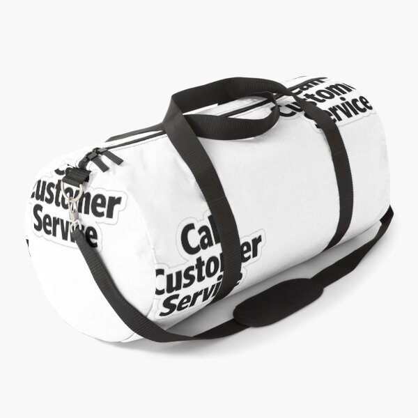 Item preview, Black and white wording 'call customer service' minimalist design designed and sold by wallartofmio.