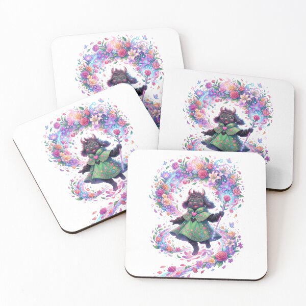 Item preview, Flowery Ralsei – Surreal Fantasy Tribute Tee designed and sold by Artify24.