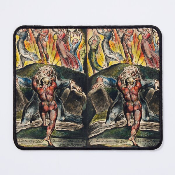 Item preview, To annihilate the self-hood of deceit & false forgiveness from Milton, To Justify the Ways of God to Men by William Blake (1752-1827) designed and sold by TheHappyK.