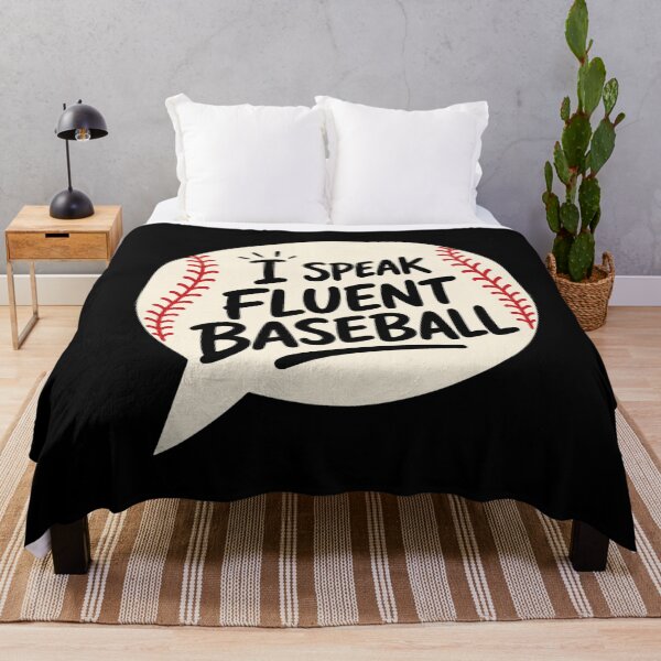 Item preview, Baseball I Speak Fluent Baseball - Funny Sports Quote | Speech Bubble Design designed and sold by Uglyandcute.
