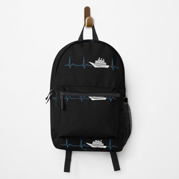 Item preview, Cruise Ship ECG Heartbeat Line Art Graphic designed and sold by SoyLamderma.