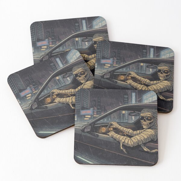 Item preview, Vintage Anime Mummy Night Drive designed and sold by KungPowUnicorn.