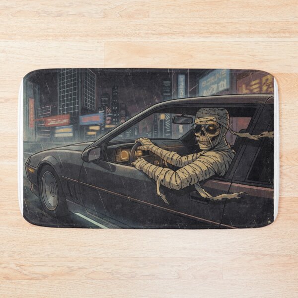 Item preview, Vintage Anime Mummy Night Drive designed and sold by KungPowUnicorn.