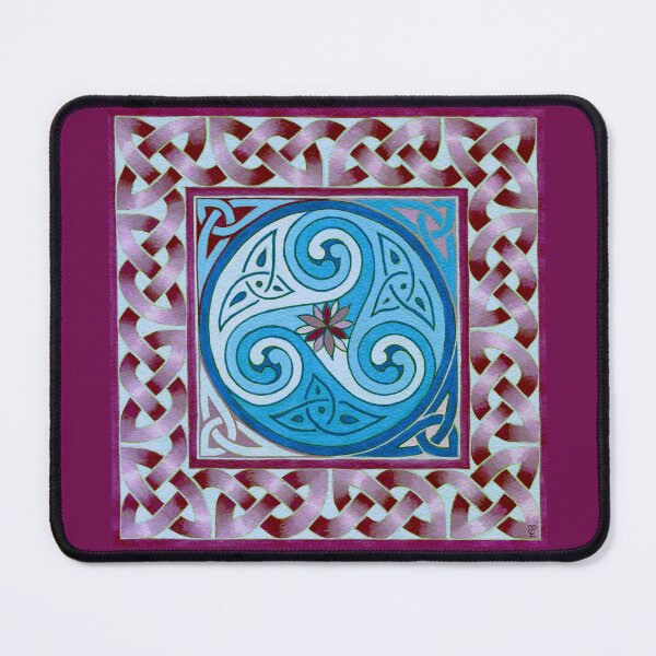 Item preview, Celtic Miniature in Blue & Purple designed and sold by Marta Lett.