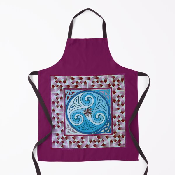 Item preview, Celtic Miniature in Blue & Purple designed and sold by Marta Lett.