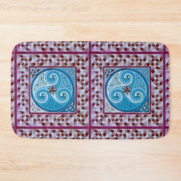 Item preview, Celtic Miniature in Blue & Purple designed and sold by Marta Lett.