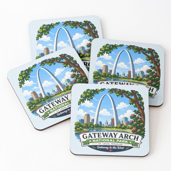 Item preview, Gateway Arch National Park, St. Louis, Missouri designed and sold by Myra365Art.
