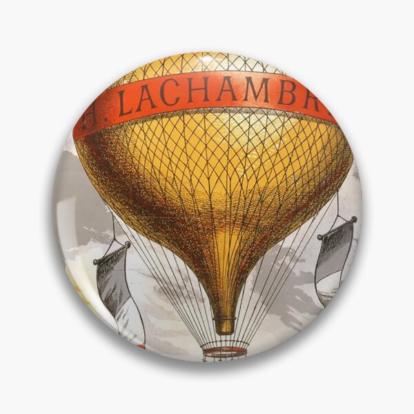 Item preview, Vintage Hot Air Balloon Lachambre French Travel designed and sold by stefandaug.