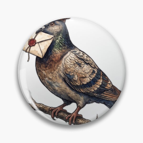 Item preview, Carrier Pigeon Snail Mail Anti Technology Funny designed and sold by ryanguas.
