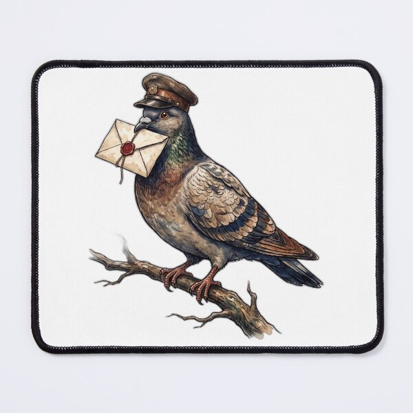 Item preview, Carrier Pigeon Snail Mail Anti Technology Funny designed and sold by ryanguas.