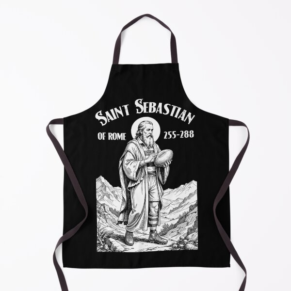 Item preview, Rugby Player Funny Vintage Patron Saint Sebastian Sport designed and sold by GrandeDuc.