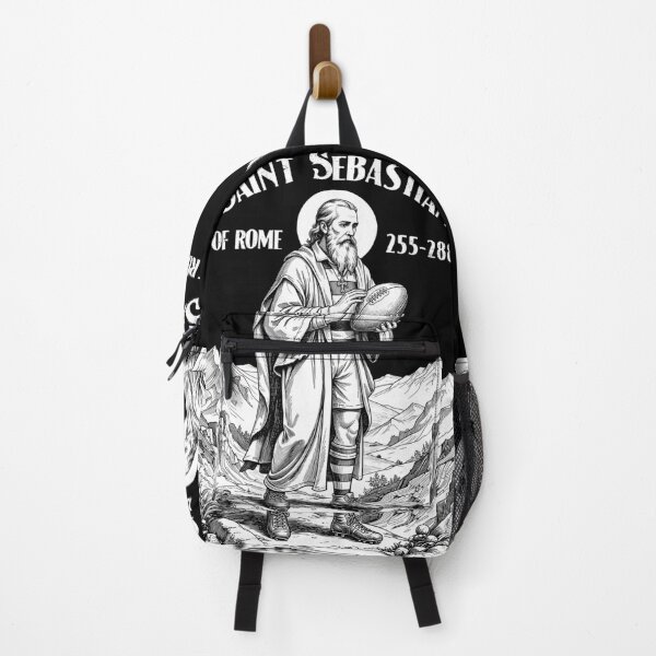 Item preview, Rugby Player Funny Vintage Patron Saint Sebastian Sport designed and sold by GrandeDuc.