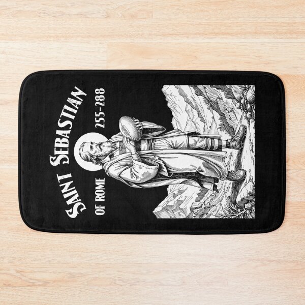 Item preview, Rugby Player Funny Vintage Patron Saint Sebastian Sport designed and sold by GrandeDuc.