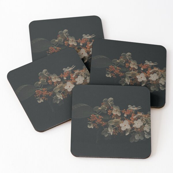Item preview, Delicate Hydrangea Blossoms in Dark designed and sold by deloresndodok.