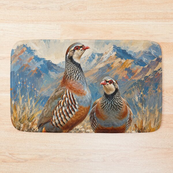 Item preview, Chukar Partridge Pair , Mountain Highlands Wildlife Art  designed and sold by TammyHunterArt.