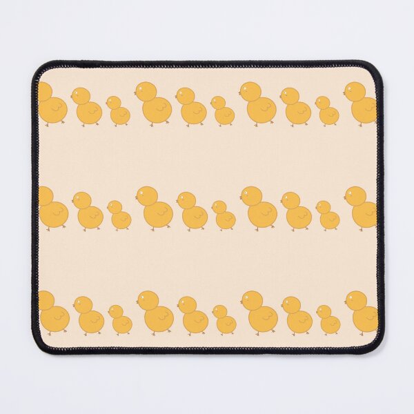 Item preview, Three Cute Yellow Chicks Walking in a Row designed and sold by ubborn.