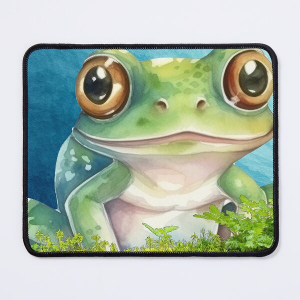 Item preview, Big-Eyed Frog designed and sold by InkandWonder8.