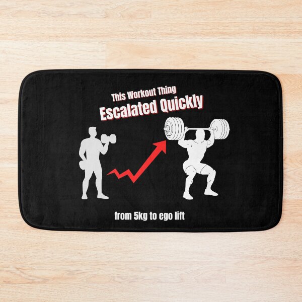 Item preview, Ego Lifting – Funny Weightlifting Gym Meme for Lifters designed and sold by No Excuses Supply.