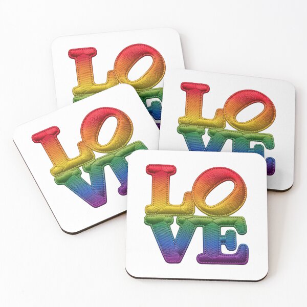 Item preview, Philly Love Statue Pride Patch Design designed and sold by EthosWear.