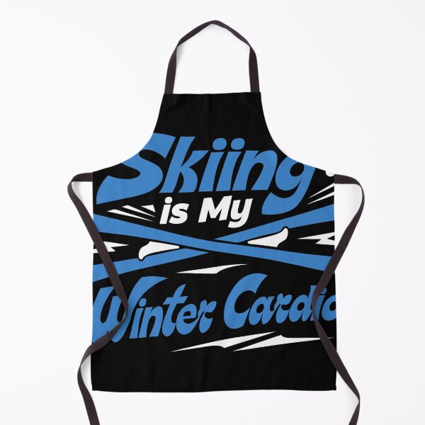 Item preview, Skiing is My Winter Cardio Tee designed and sold by PinOasisco.