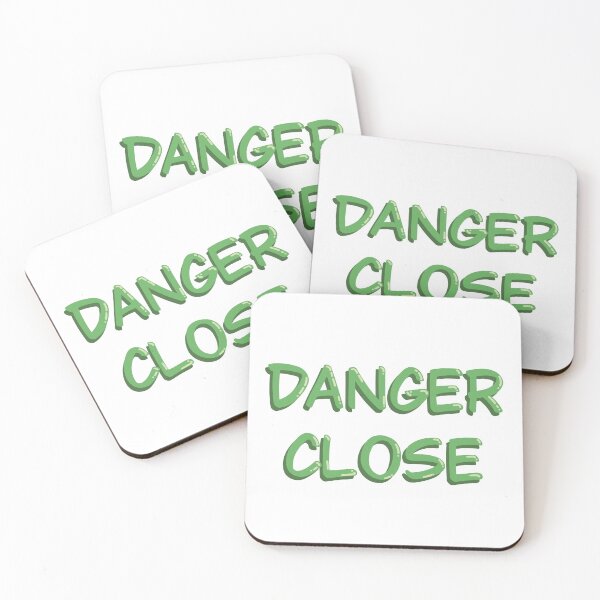 Item preview, Danger Close Sticker D&D Tabletop RPG Decal designed and sold by alexmaushaus.