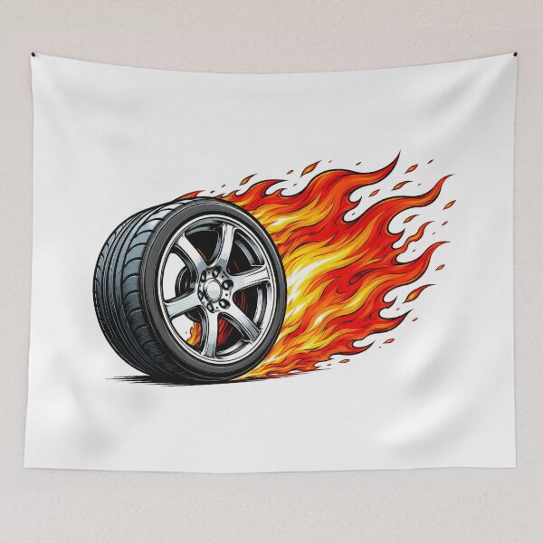 Item preview, Wheel with fire designed and sold by karlosss.
