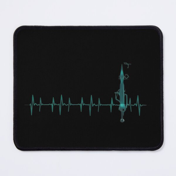 Item preview, Heartbeat EKG with Ethereal Fantasy Sword designed and sold by SoyLamderma.