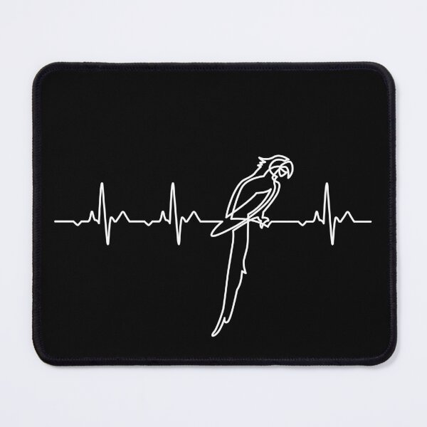 Item preview, Parrot Heartbeat - Parrot Lover Gift designed and sold by clickbongski.