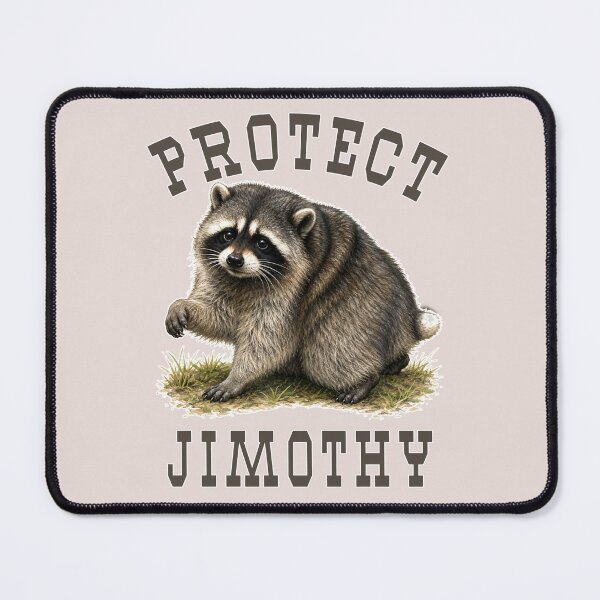 Item preview,  JIMOTHY the Raccoon  PROTECT JIMOTHY designed and sold by Greenbaby.