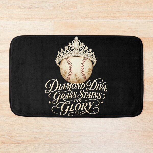 Item preview, Baseball Diamond Diva Grass Stains and Glory - Elegant Baseball Tiara designed and sold by Uglyandcute.