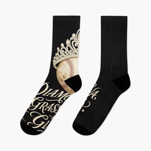 Item preview, Baseball Diamond Diva Grass Stains and Glory - Elegant Baseball Tiara designed and sold by Uglyandcute.