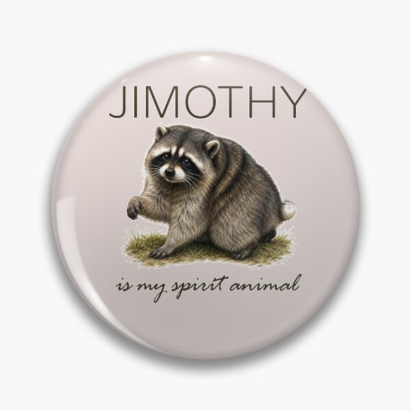 Item preview,  JIMOTHY the Raccoon Is My Spirit Animal designed and sold by Greenbaby.