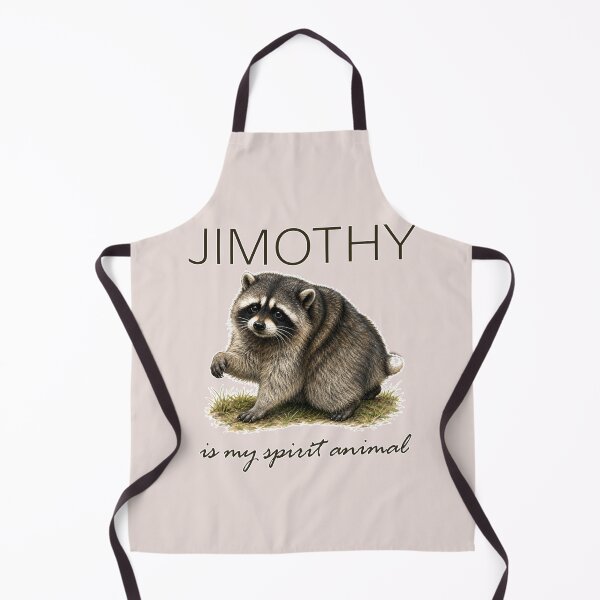 Item preview, JIMOTHY the Raccoon Is My Spirit Animal designed and sold by Greenbaby.