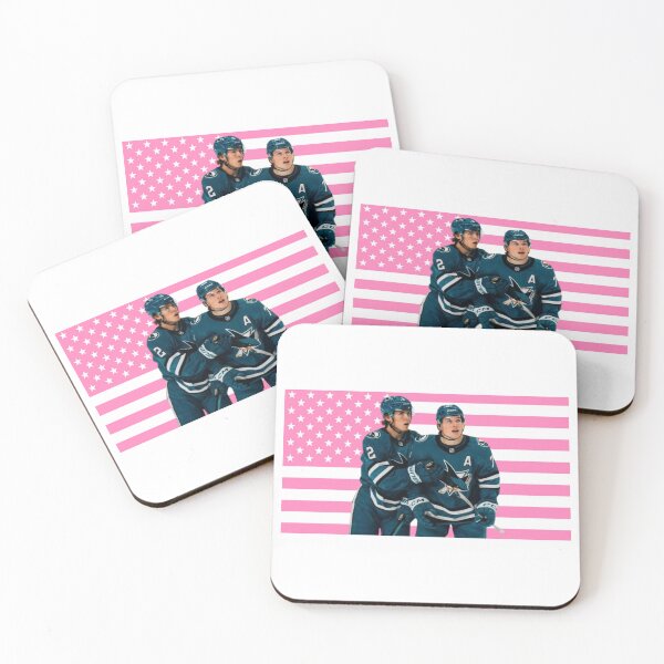 Item preview, WSH and Celebrini Pink Flag Design designed and sold by thecollegetalk.