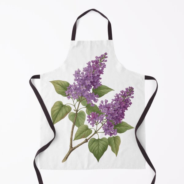 Item preview, Purple Lilac Flower Botanical Vintage Floral Art designed and sold by CF_VintageDesign.