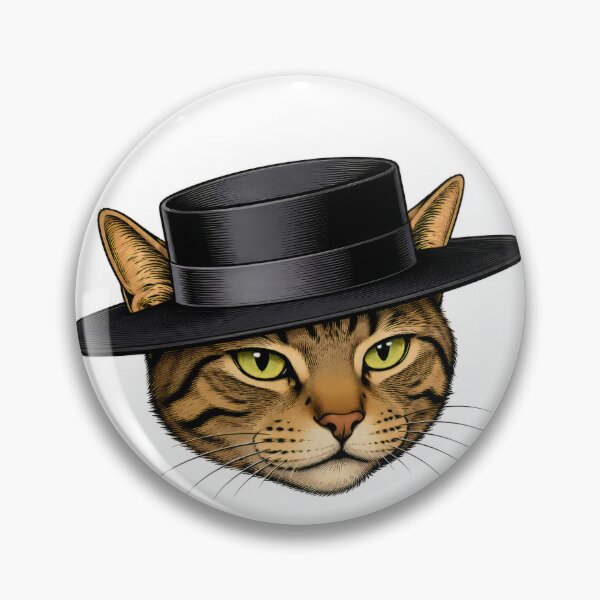 Item preview, Cat with a hat designed and sold by karlosss.