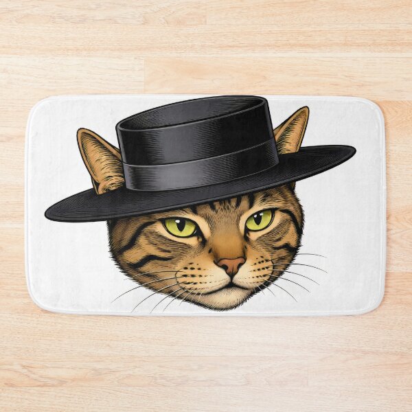 Item preview, Cat with a hat designed and sold by karlosss.