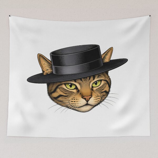 Item preview, Cat with a hat designed and sold by karlosss.