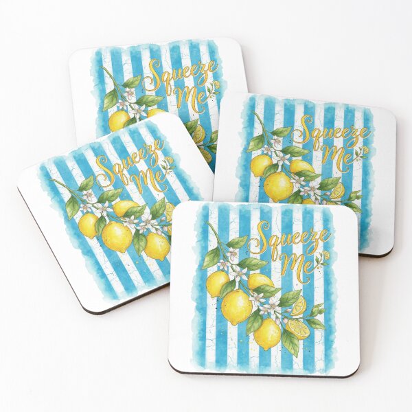 Item preview, Squeeze Me Lemon Quote Cute Citrus Fruit Summer Pun Vintage designed and sold by CF_VintageDesign.