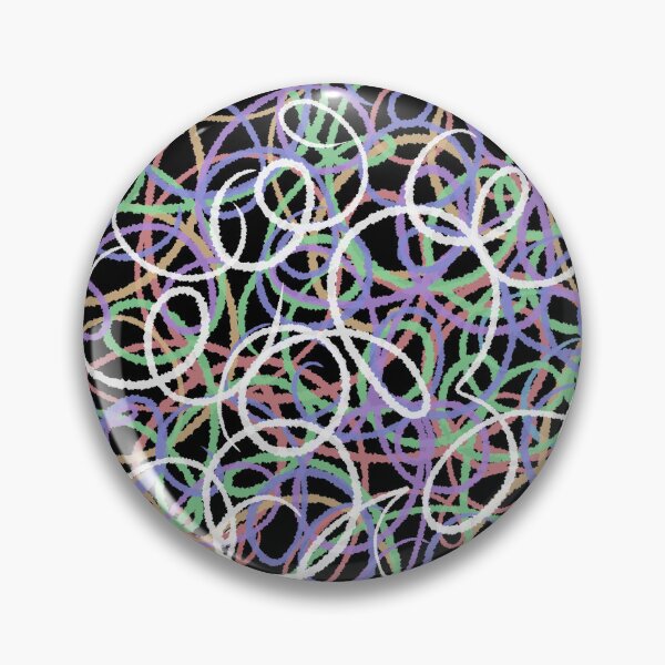 Item preview, Colorful Pastel Abstract Crayon Scribble Doodle designed and sold by ubborn.