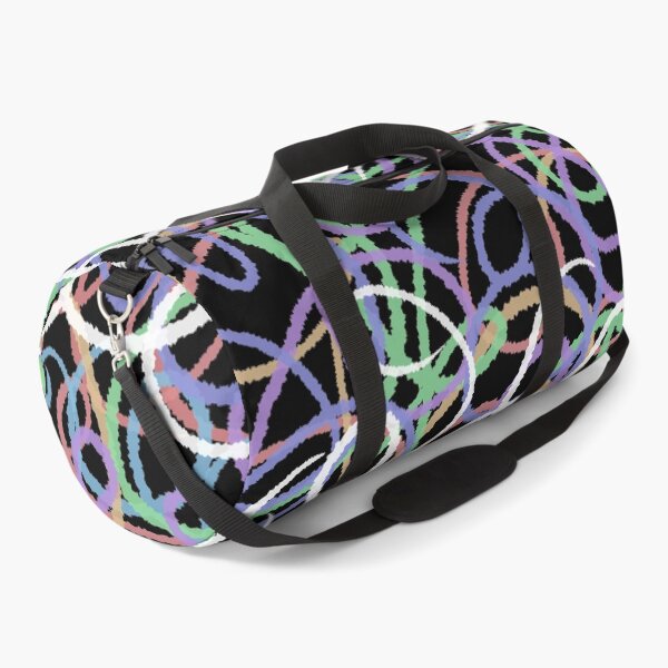 Item preview, Colorful Pastel Abstract Crayon Scribble Doodle designed and sold by ubborn.