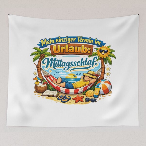 Item preview, The only appointment on vacation: a midday nap! The fun summer design for relaxation experts. designed and sold by CoolContent Factory.