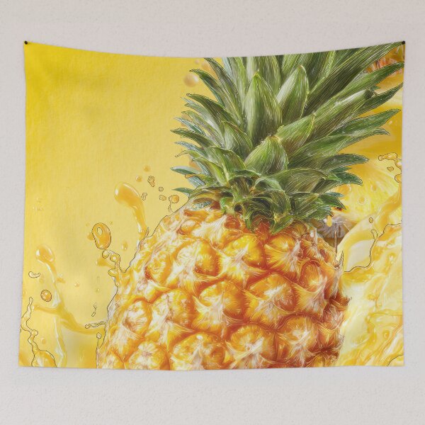 Item preview, Tropical Pineapple Splash designed and sold by InkandWonder8.