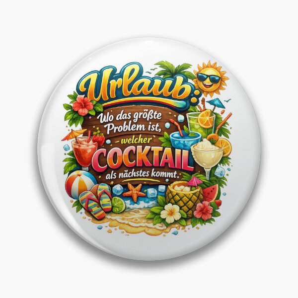 Item preview, Your vacation begins where the only stress is choosing your cocktail! The perfect summer design for connoisseurs. designed and sold by CoolContent Factory.
