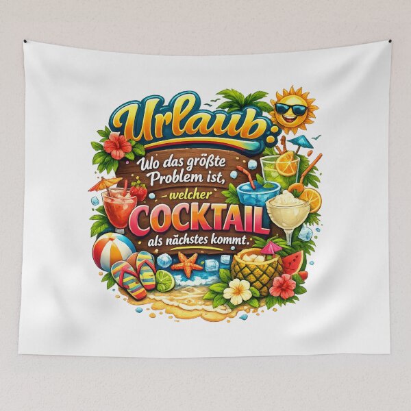 Item preview, Your vacation begins where the only stress is choosing your cocktail! The perfect summer design for connoisseurs. designed and sold by CoolContent Factory.
