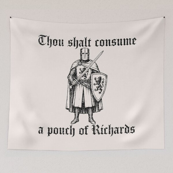 Item preview, Thou Shalt Consume A Pouch of Richards designed and sold by Texterns.